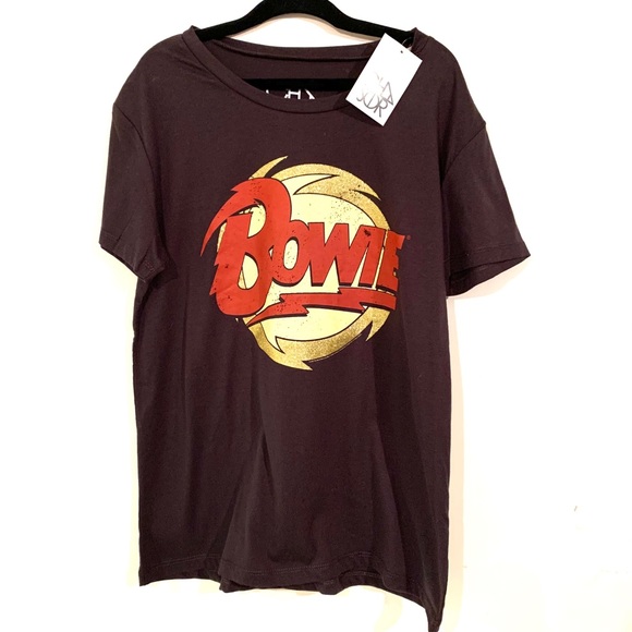 Chaser Tops - NWT Chaser Bowie Graphic Tee TShirt